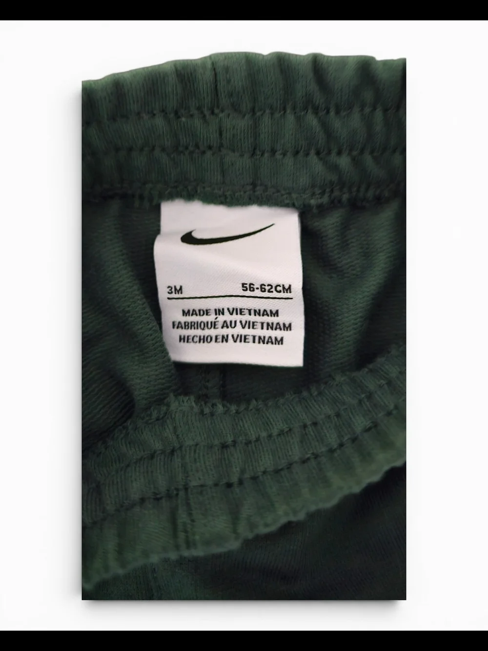 Nike Baby 3-Piece Green Tracksuit Set 3M - Picture 5 of 5